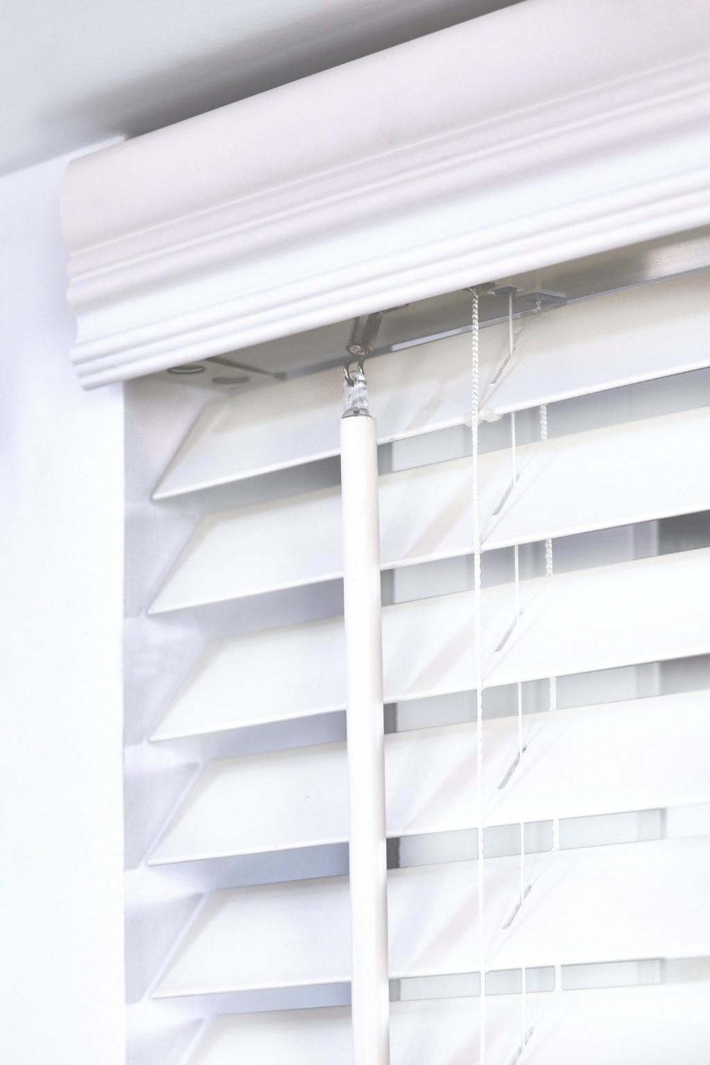 Faux Wood Blind
